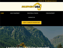 Tablet Screenshot of equipmentusa.com